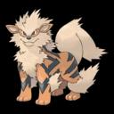 Official artwork of Arcanine oscuro