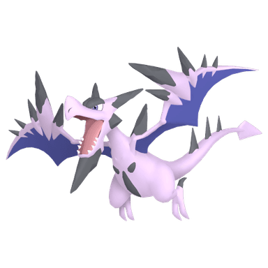 Pokémon HOME Shiny Shadow Aerodactyl sprite 