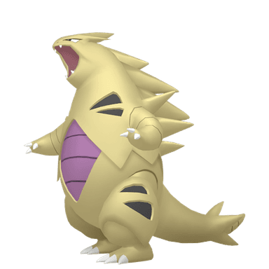 Pokémon HOME Shiny Tyranitar sprite 