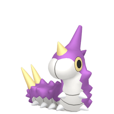 Pokémon HOME Shiny Wurmple sprite 