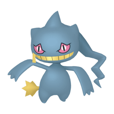 Pokémon HOME Shiny Shadow Banette sprite 