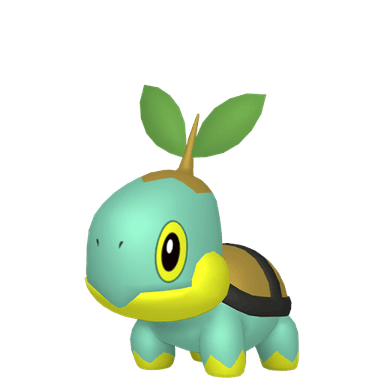 Pokémon HOME Shiny Turtwig sprite 