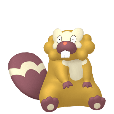Pokémon HOME Shiny Bibarel sprite 