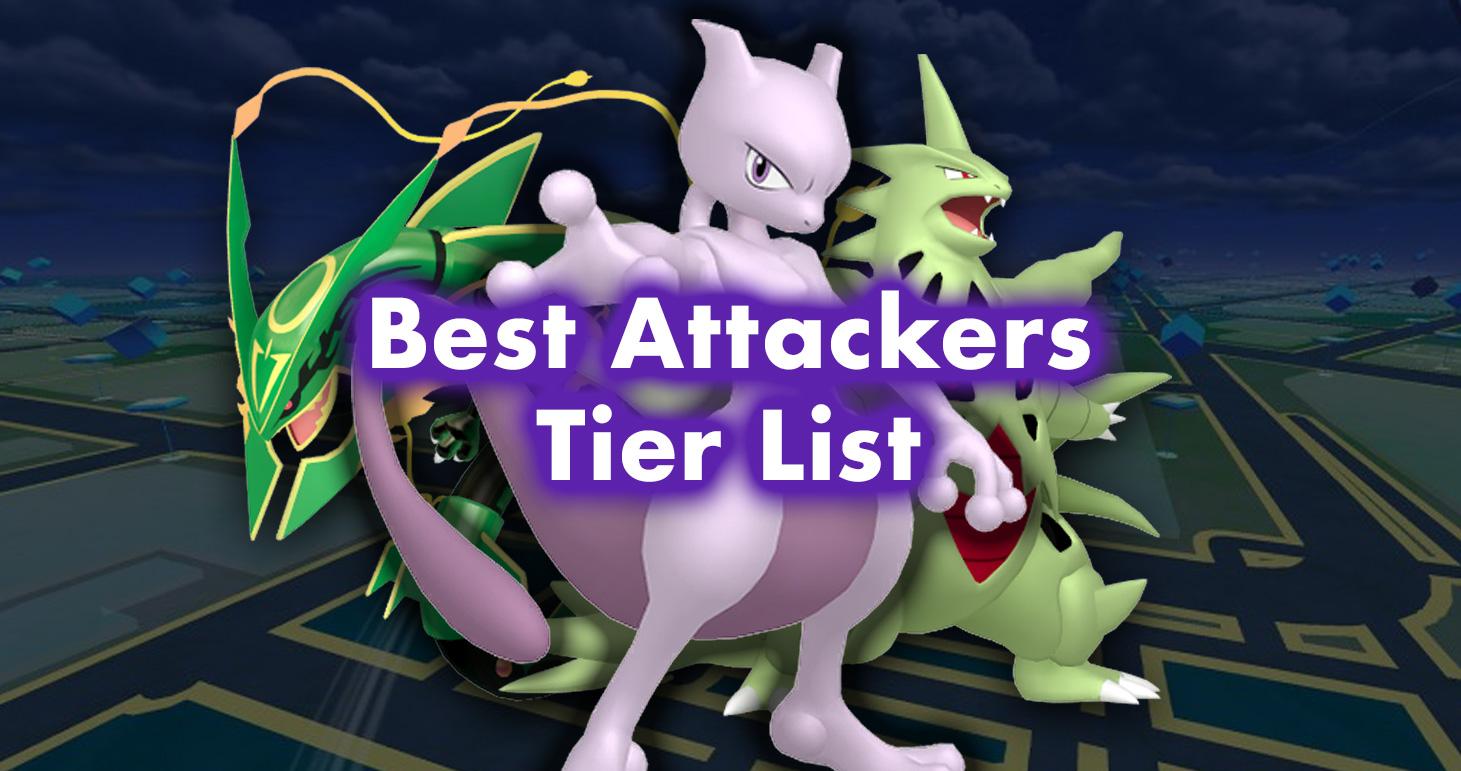Melhores atacantes no Pokémon GO