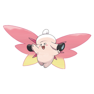 Open GO Hub DB page for Mega Clefable Artwork of Mega Clefable from Pokémon GO
