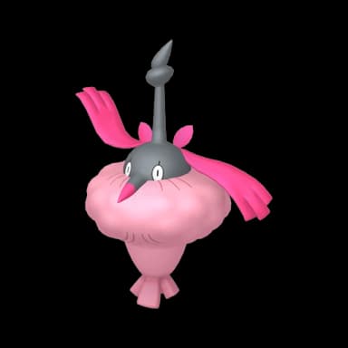 Pokémon HOME Cheniselle (Cape Déchet) sprite 