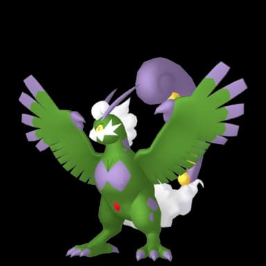 Pokémon HOME Tornadus Forma Tótem oscuro sprite 