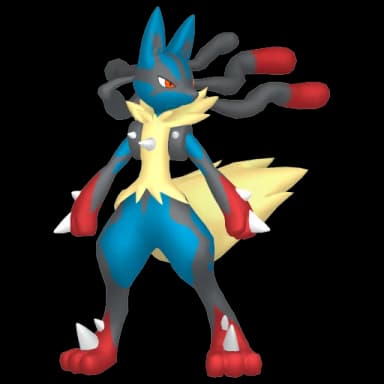 Pokémon HOME Mega Lucario sprite 