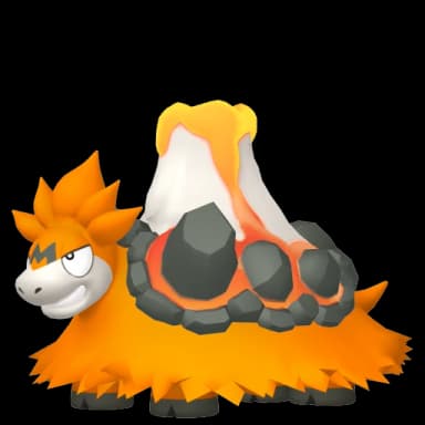 Pokémon HOME Mega-Camérupt sprite 