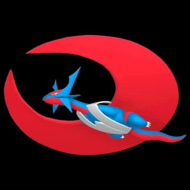 Pokémon HOME Mega Salamence sprite 
