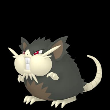 Pokémon HOME Rattatac d’Alola sprite 