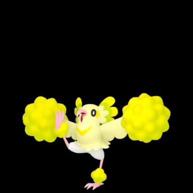Pokémon HOME Oricorio (Pom-Pom) sprite 