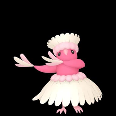 Pokémon HOME Plumeline (Pa'u) sprite 