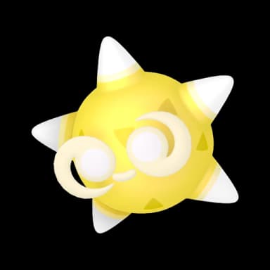 Pokémon HOME Minior (Yellow Core) sprite 