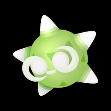 Pokémon HOME Minior (Green Core) sprite 
