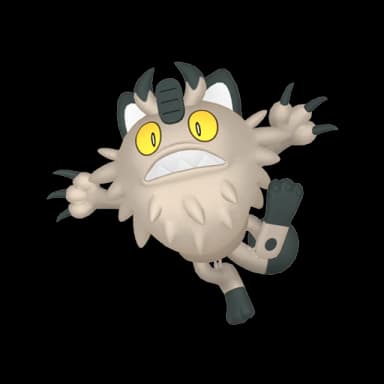 Pokémon HOME Miaouss de Galar sprite 