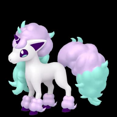 Pokémon HOME Ponyta de Galar sprite 