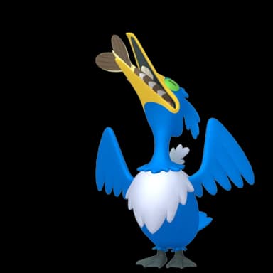 Pokémon HOME Cramorant (Forma Tragatodo) sprite 