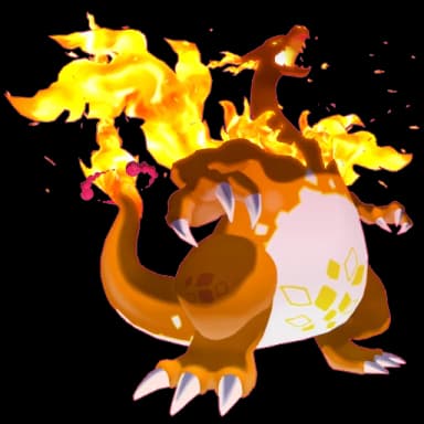 Pokémon HOME Gigantamax Charizard sprite 