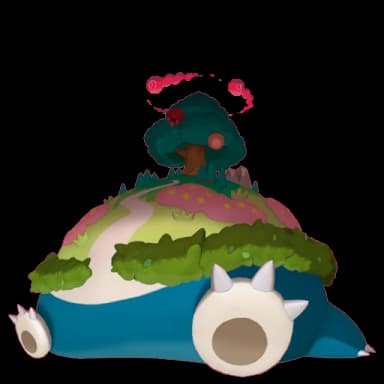 Pokémon HOME Gigantamax Snorlax sprite 