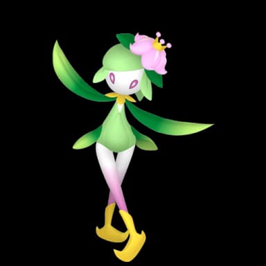 Pokémon HOME Lilligant de Hisui sprite 
