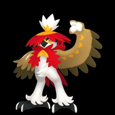 Pokémon HOME Decidueye de Hisui sprite 
