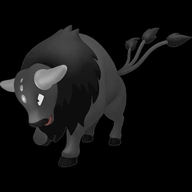 Pokémon HOME Tauros de Paldea (Raza Combativa) sprite 