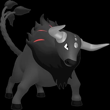 Pokémon HOME Paldean Tauros (Blaze Breed) sprite 