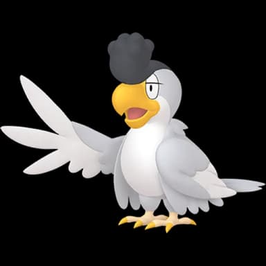 Pokémon HOME Krawalloro (Weißgefiedert) sprite 