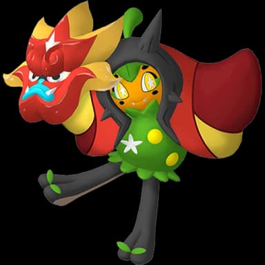 Pokémon HOME Ogerpon (Masque du Fourneau) sprite 