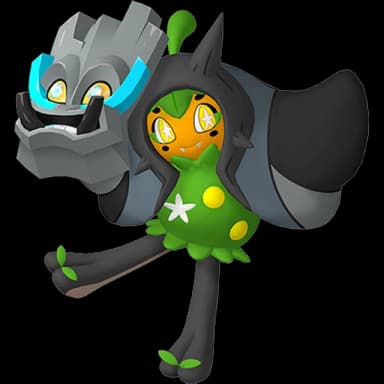 Pokémon HOME Ogerpon (Máscara Cimiento) sprite 