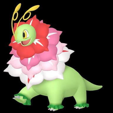 Pokémon HOME Mega-Meganium sprite 