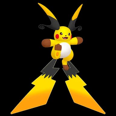 Pokémon HOME Mega Raichu X sprite 
