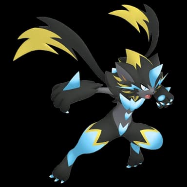 Pokémon HOME Mega Zeraora sprite 