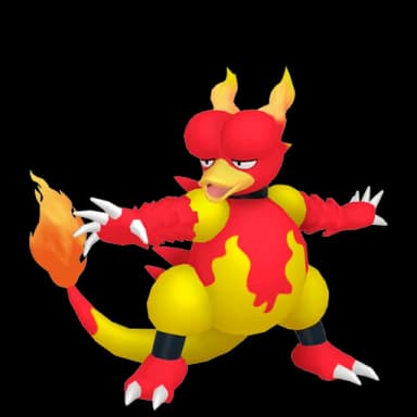 Pokémon HOME Magmar sprite 