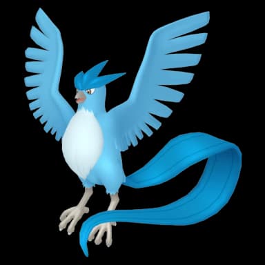 Pokémon HOME Articuno oscuro sprite 