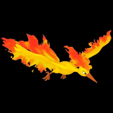 Pokémon HOME Sulfura Dynamax sprite 