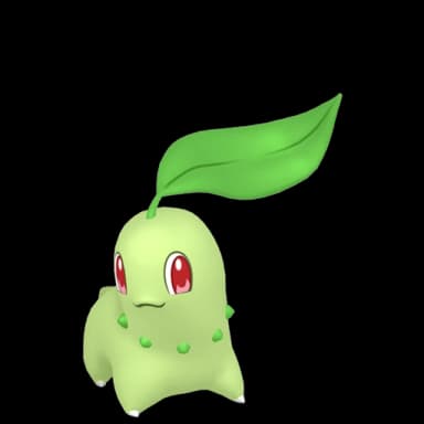 Pokémon HOME Chikorita sprite 