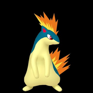 Pokémon HOME Quilava sprite 