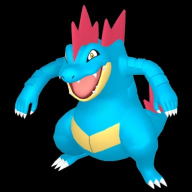 Pokémon HOME Shadow Feraligatr sprite 