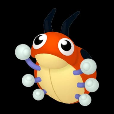 Pokémon HOME Ledyba sprite 