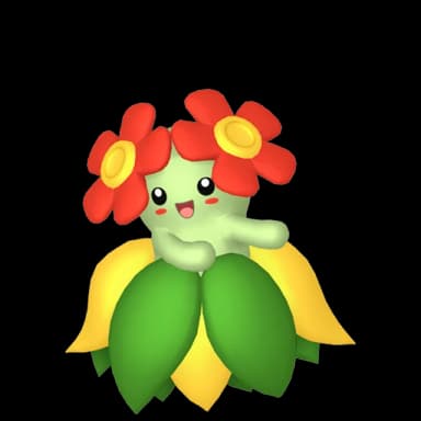 Pokémon HOME Bellossom sprite 