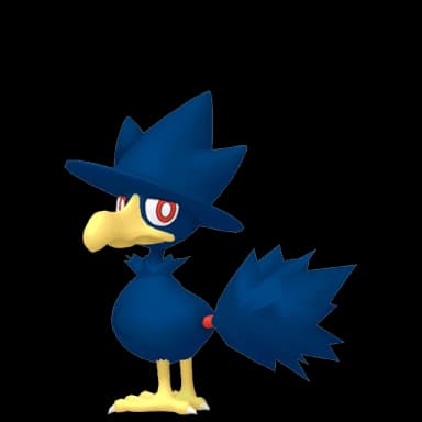 Pokémon HOME Murkrow sprite 