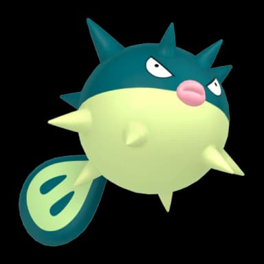 Pokémon HOME Qwilfish sprite 