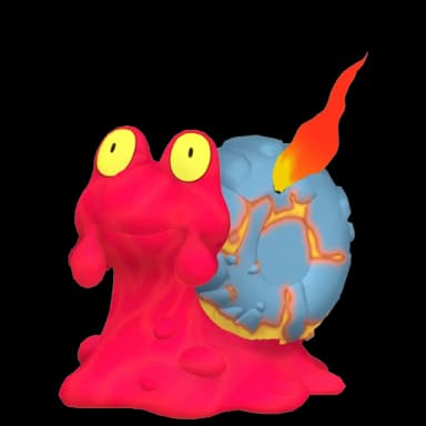 Pokémon HOME Volcaropod sprite 