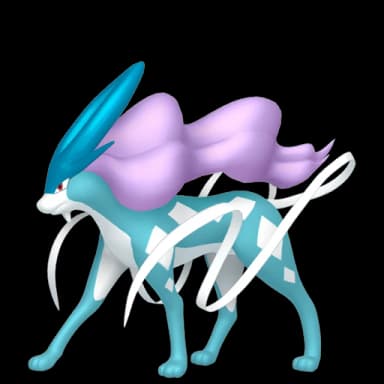 Pokémon HOME Shadow Suicune sprite 