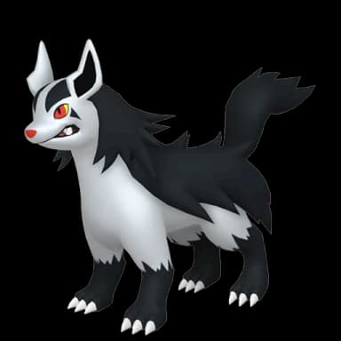 Pokémon HOME Mightyena sprite 