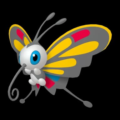 Pokémon HOME Beautifly sprite 