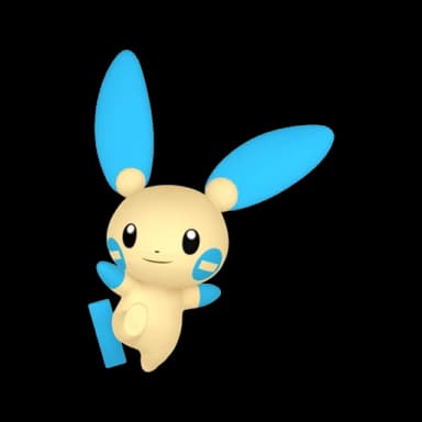 Pokémon HOME Minun sprite 