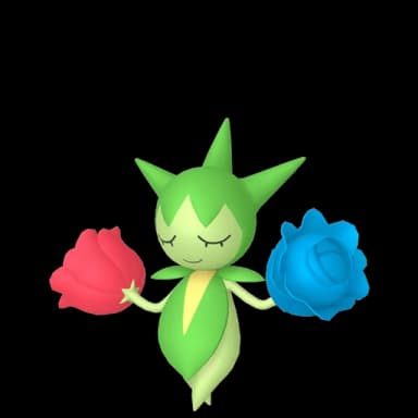 Pokémon HOME Roselia sprite 